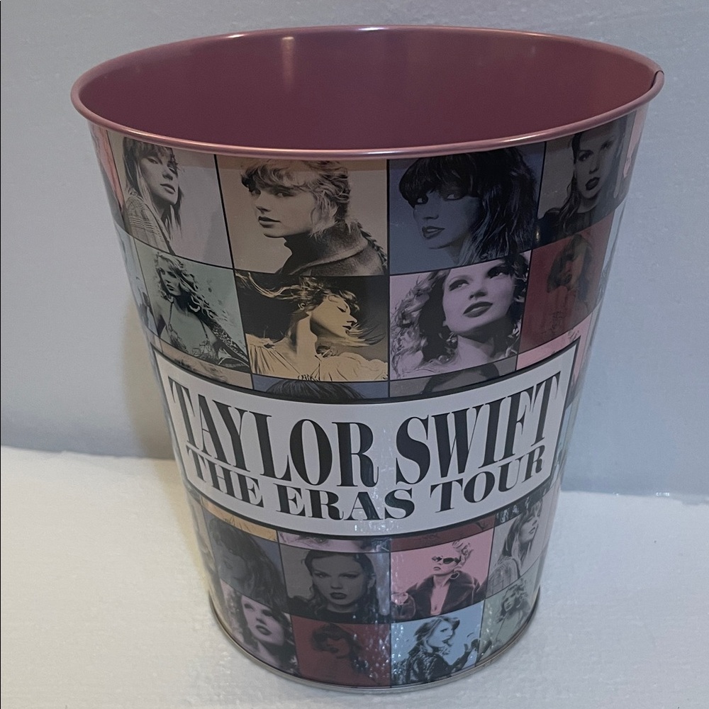 AMC exclusive Taylor Swift The Eras Tour Pink Bucket tin collectible souvenir